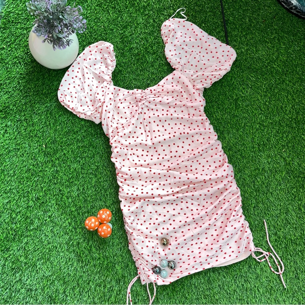 Original Zara ruched bodycon - Picture 1 of 12